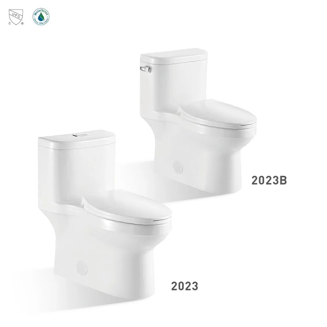 Strong bearing capacity bottom price sanitary ware white siphonic water closet bathroom cupc one piece toilets bowl for sale