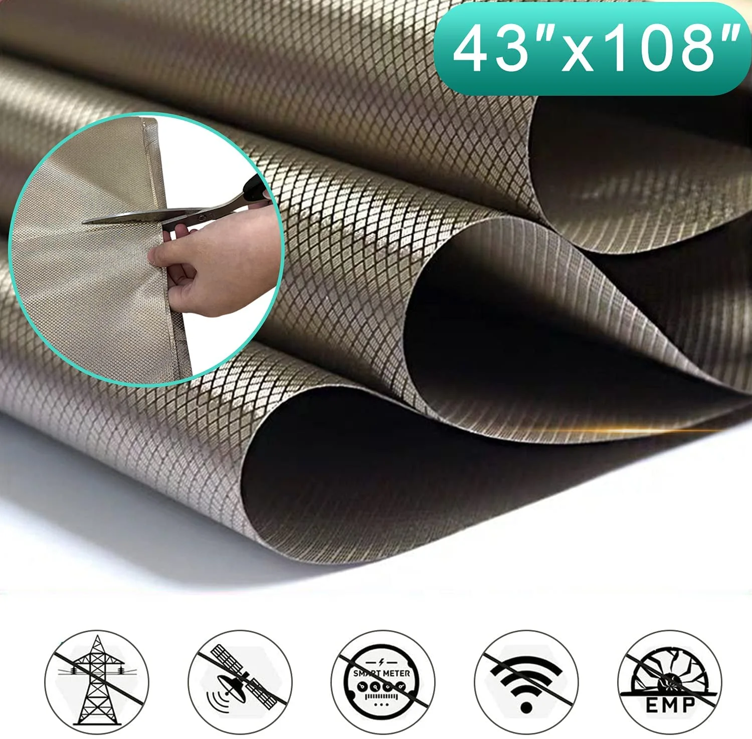 Anti Radiation RFID Blocking Fabric/Shielding Fabric