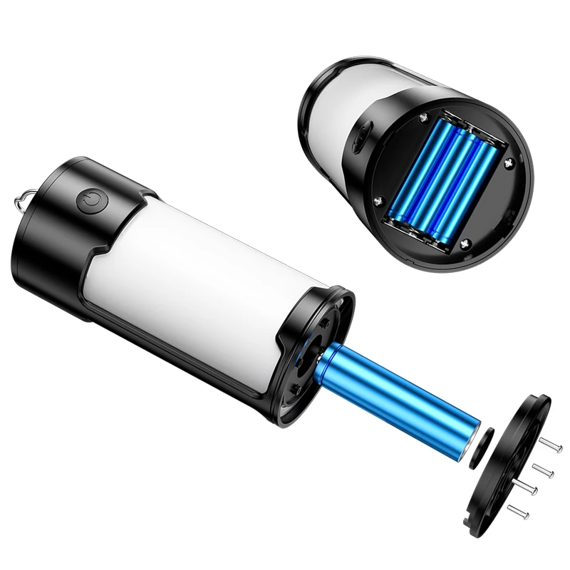 Rechargeable Camping Lamp Waterproof Portable Plastic Emergency Outdoor Rechargeable LED Camping Led Lamp Lantern Lights