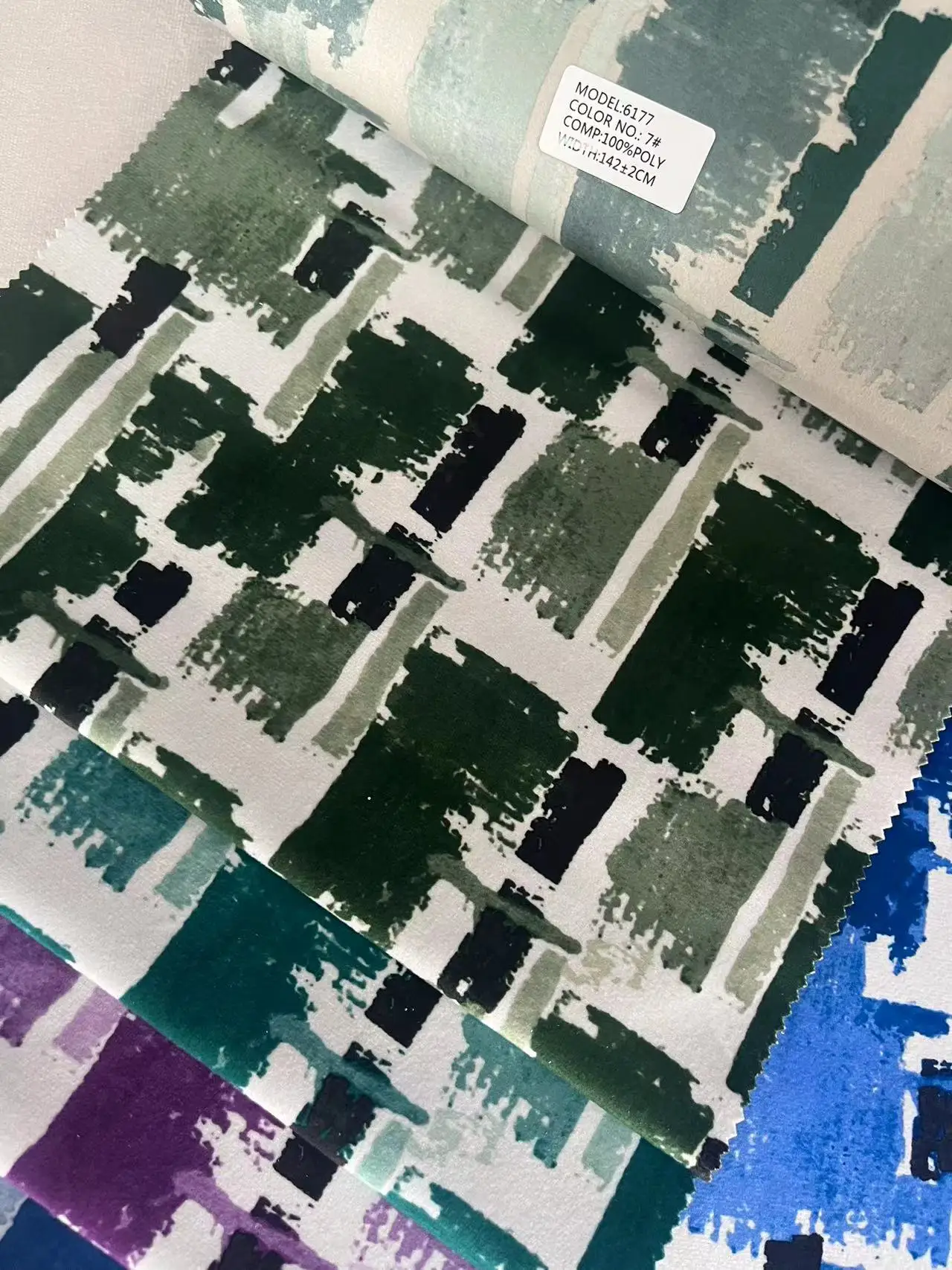 Morroco style 100%Polyester sofa fabric digital printing velvet fabric for sofa