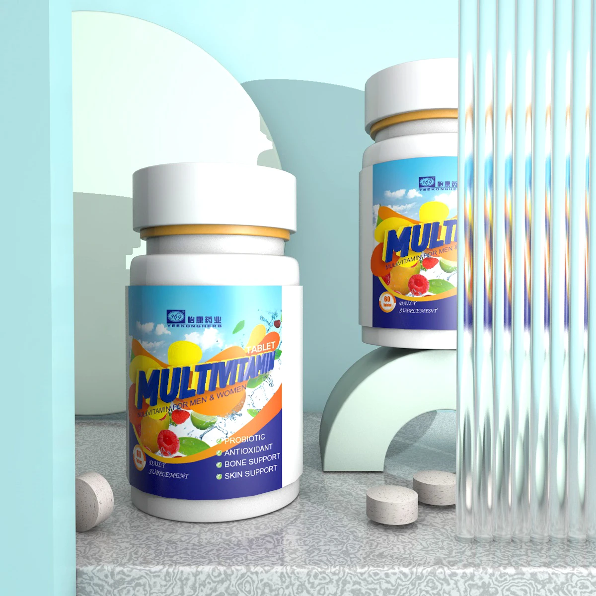 Multivitamin chewable tablets