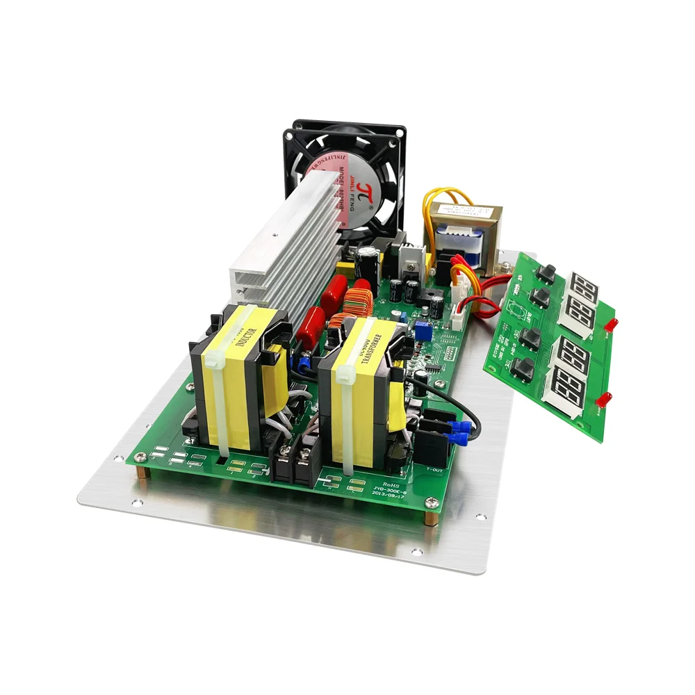 600W 240W 60W 40Khz PCB Board Driver Circuit Ultrasonic Cleaning Generator with MCU SWEEP Frequency Scan