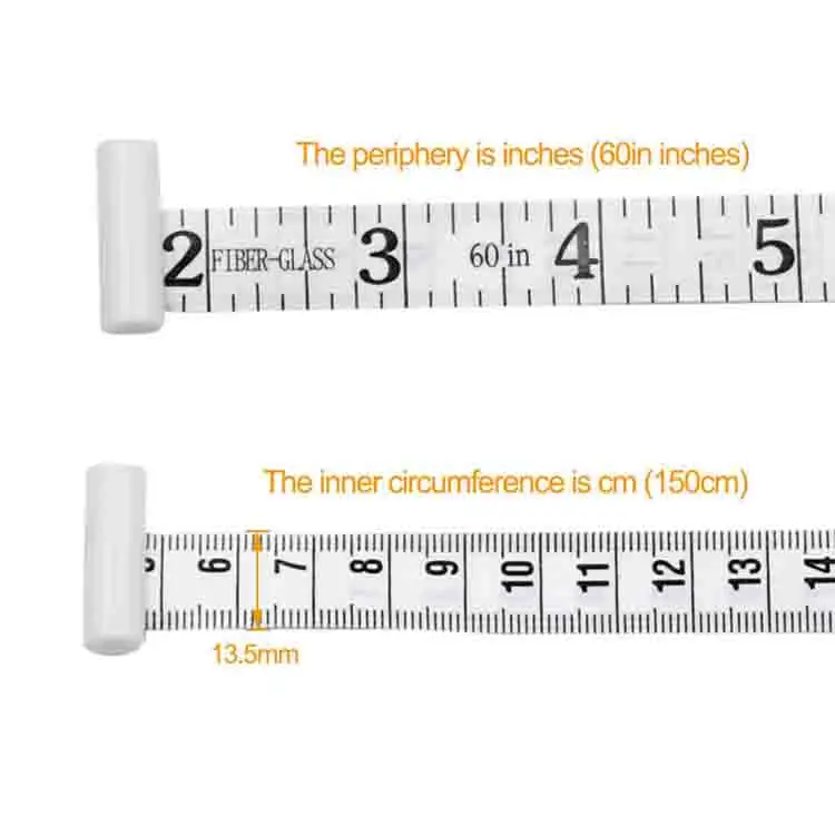 Automatic Telescopic Measurement Ruler Telescopic Tape Measure Y-shaped Ruler Cm Inches For Body-arm, Chest, Waist, Calf, Thigh