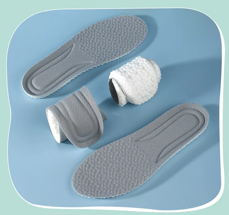 Kids EVA Shock Absorption Sport Shoes Insoles High Elastic Replacement Inserts Popcorn Foam Sport Insoles