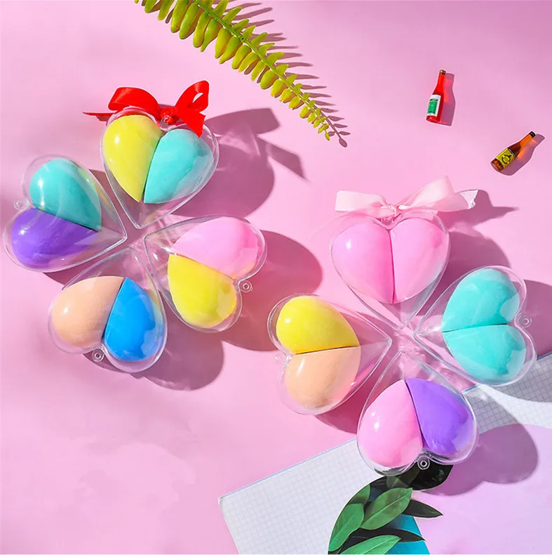Wholesale Beauty Private Label Blender two Makeup Sponge Set for Dry and Wet Use