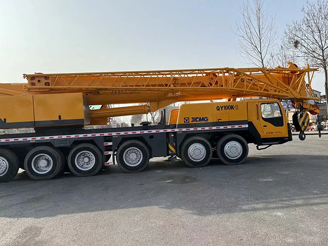 Используемый XC MG 100ton мобильный гидравлический QY100K автокран цена/гидравлический