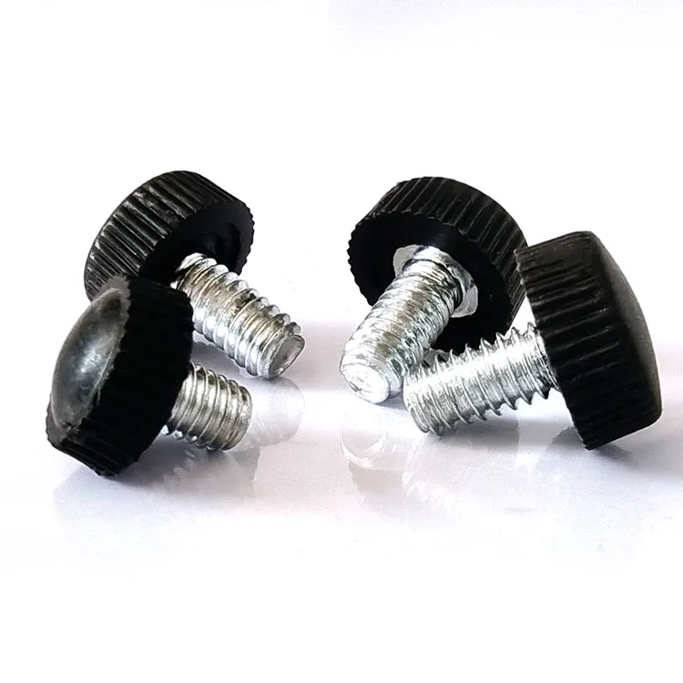 Custom colors Plastic Head Thumb Screw Knob Screw Industry M5 Plastic bolt Screw