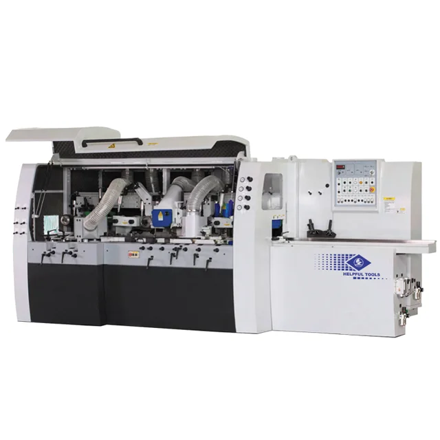 Полезно HJ6023HS 4 стороны мощность планировщик автоматический станок для splinder резки плоскости машина Weihai полезно аппараты для обработки деревянных изделий