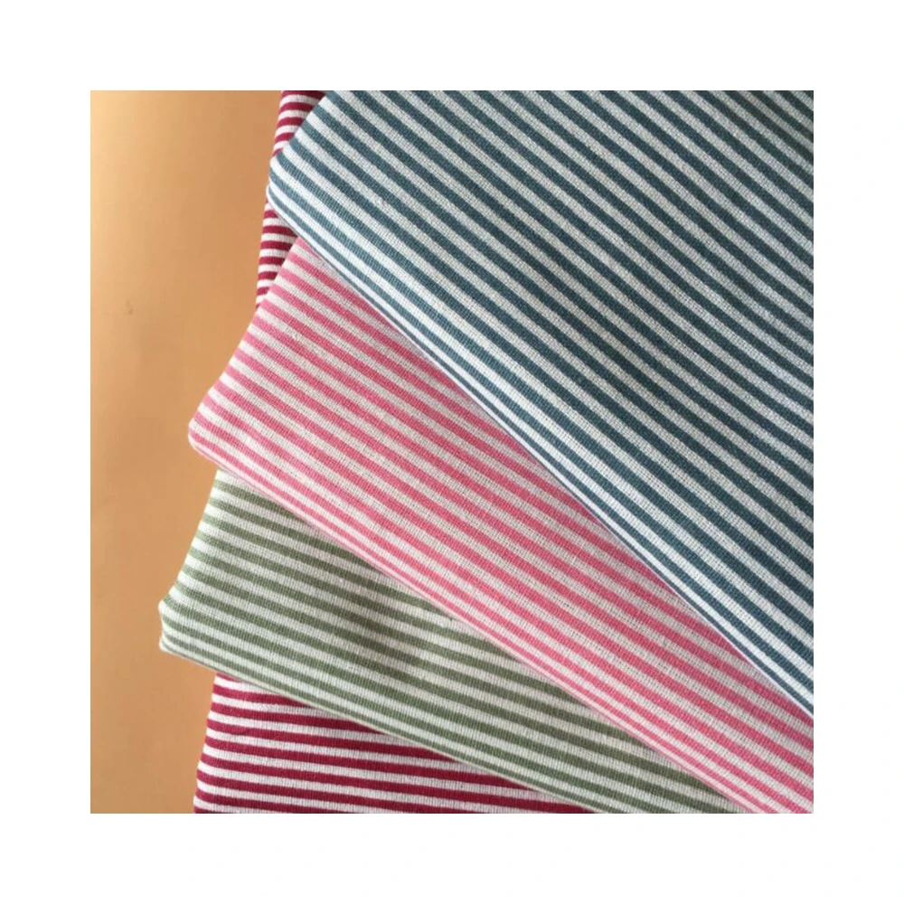 Strip Printed Cotton&Linen Cloth Home Textiles Fabric Of Handmade DIY Sewing Materials Crafts