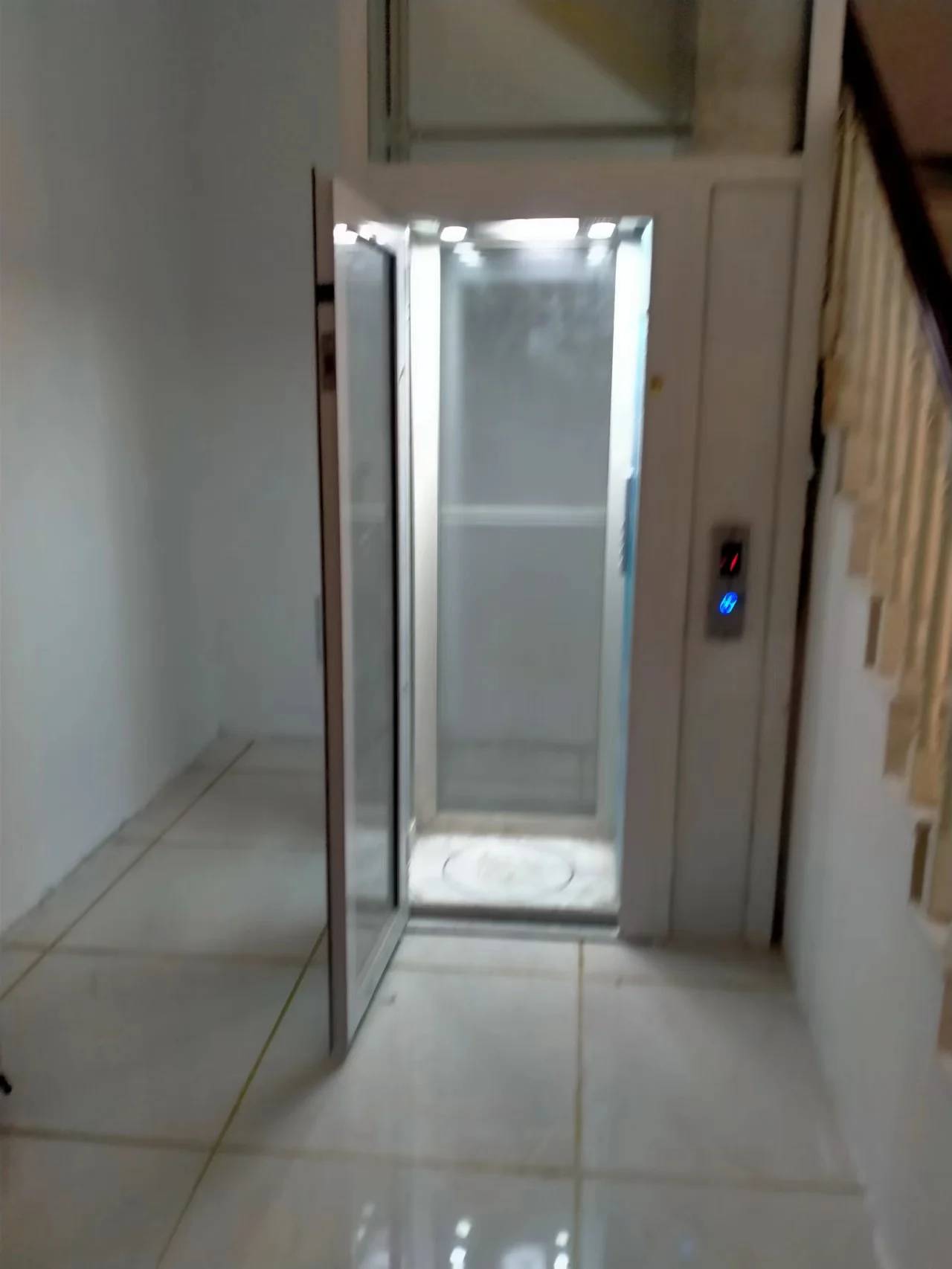 China biggest manufacturer small elevator price stainless steel residential elevator lift