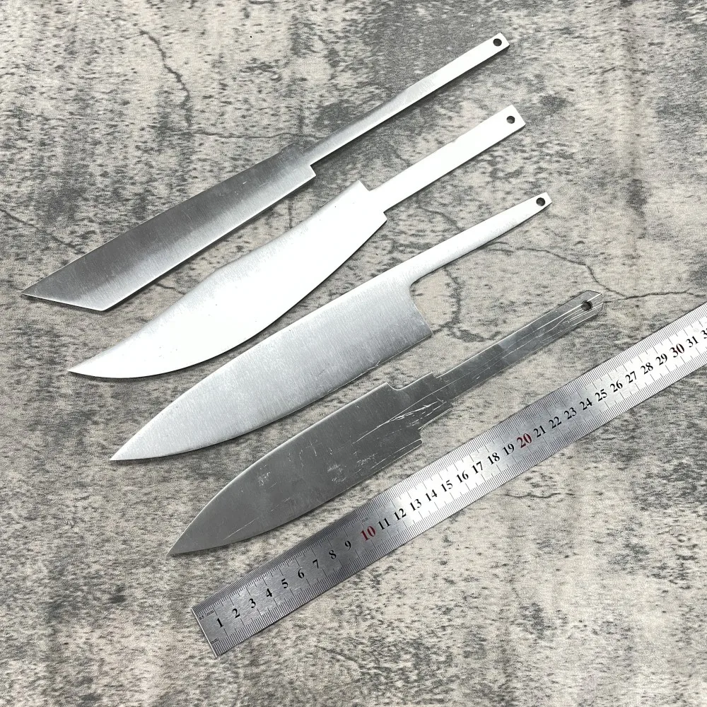 High-end industrial knife blades and DIY  chef knife blank Factory CNC cutting 440C D2 VG-10 steel blades for knife makers