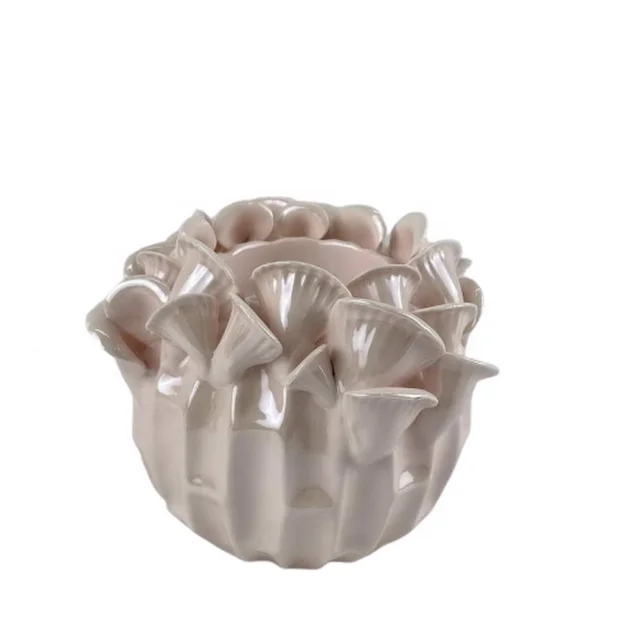 2020 новый дизайн ракушка круглая подсвечник для украшения дома 11