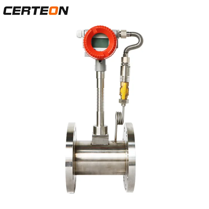 DN15 DN100 venturi tube sonic nozzle Tri clamp vortex air flow meter for boiler saturated steam variable gas hospital oxyge