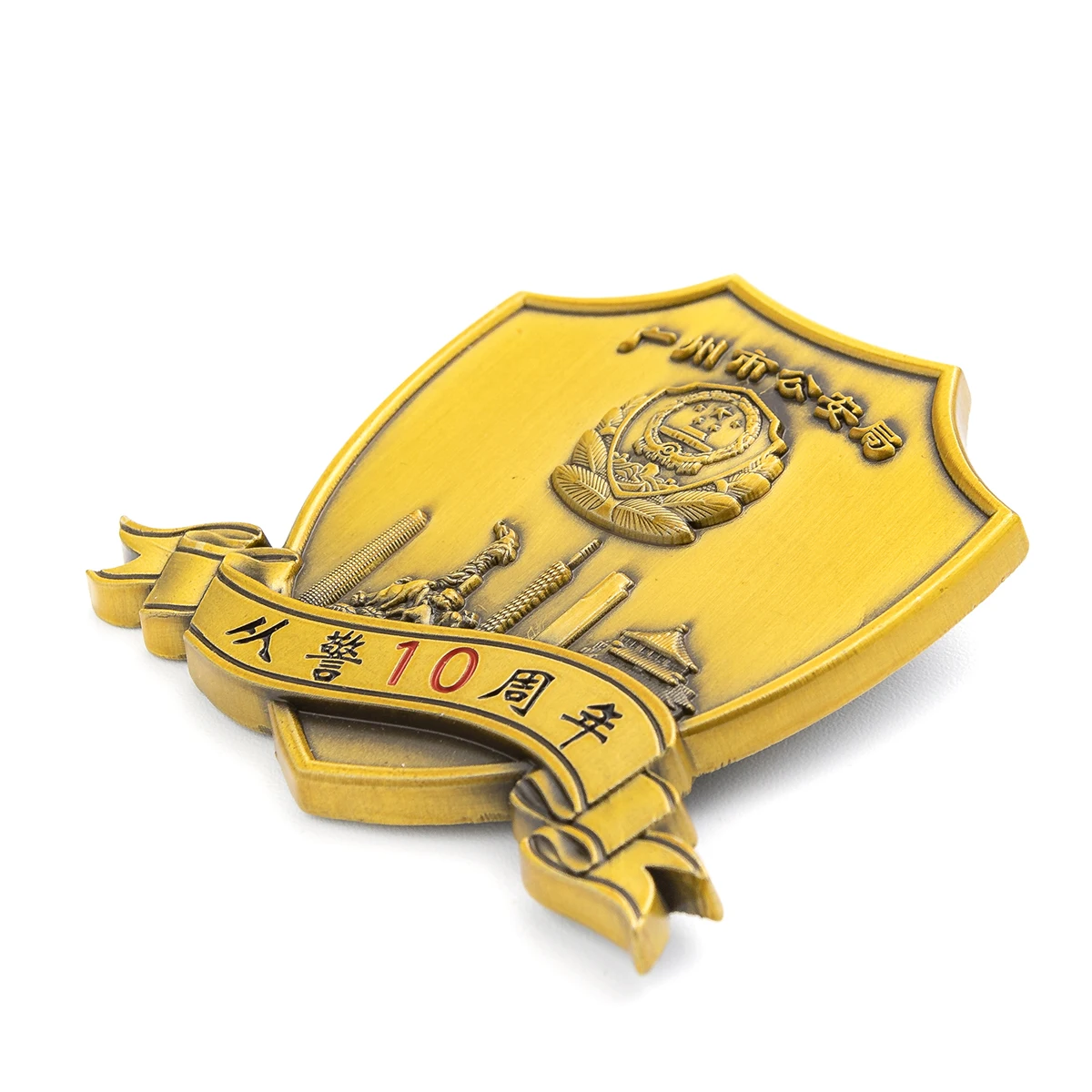 3D metal zinc alloy custom different antique plating color lapel pin