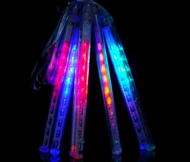 Waterproof  Multi LED Lights Christmas  Meteor Shower Snow Falling Lights