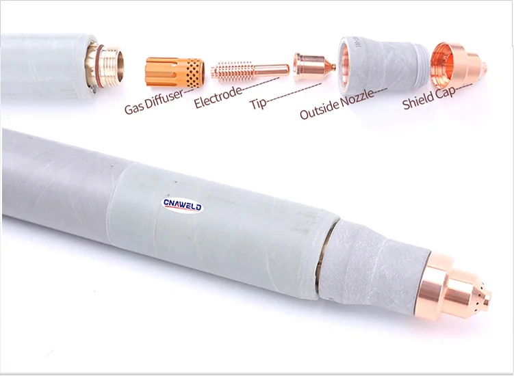 CNC STM120 PTM120 Plasma Torch 130A 6M Low Frequency Cutting Gun without High frequency for CNC Machine