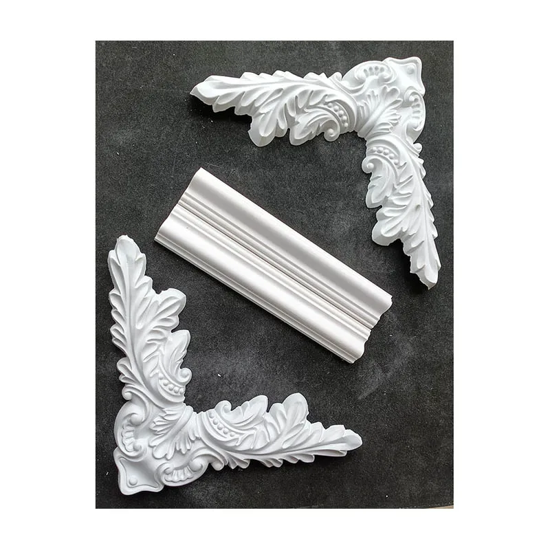 Decorative frame corners Factory price Polyurethane foam wall panel corner moulding Interior decor