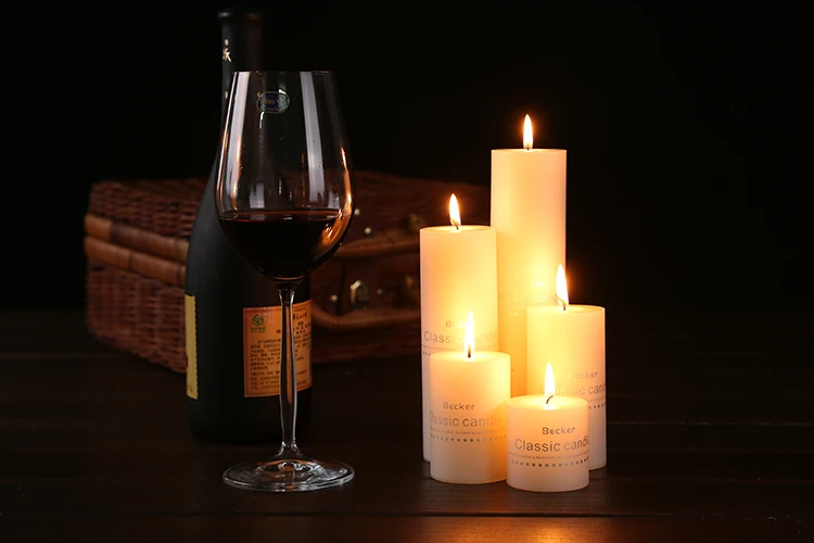 Wholesales Luxury Soy Wax Home Decor Aromatherapy Fragrance Scented Pillar Candles