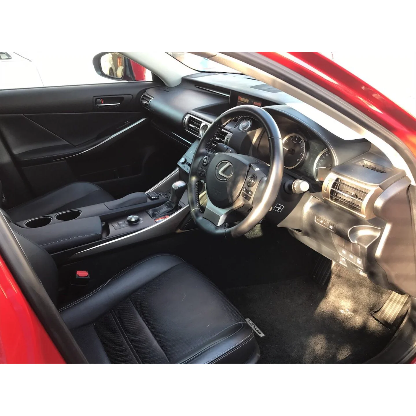 2016 Red Leather SR IS200t Japan Right Hand Drive Lexus Used Cars