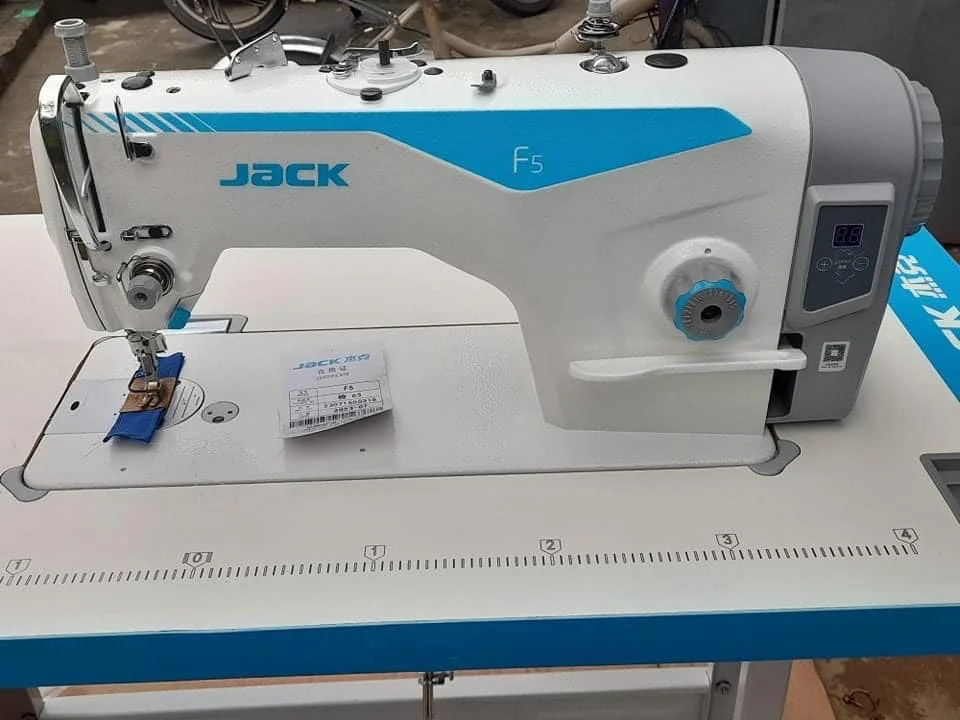 Jack F5 Single Needle Flat Bed Lock Stitch Machine Industrial Sewing Machine Brand New Electronic 7MM Max. Sewing Thickness 100