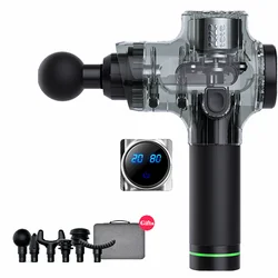 Electric Deep Tissue Vibration Body Muscle Sports Massage Gun Booster Impulse Percussion Fascia Gun