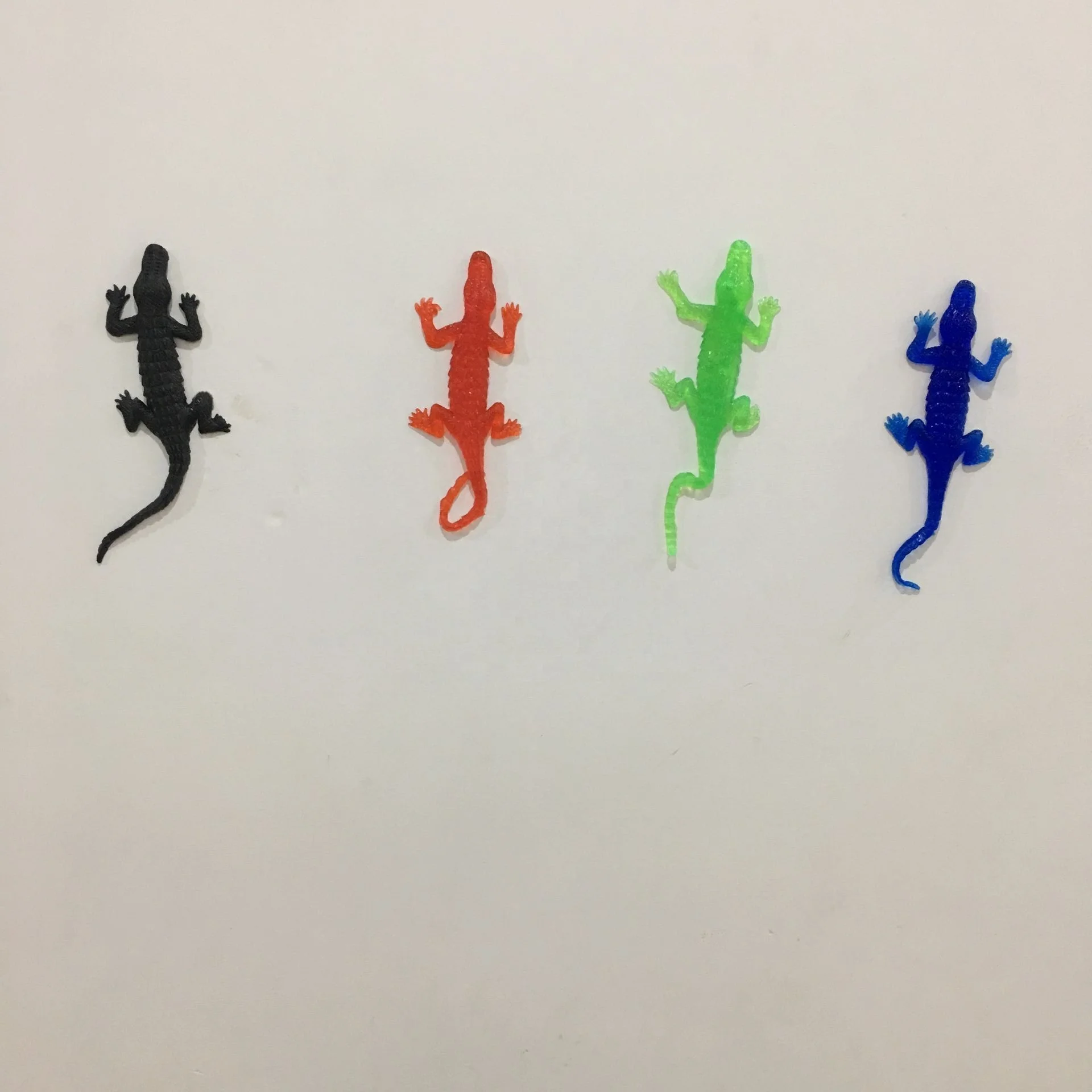 TPR Gecko Squeeze Sticky Toy Squishy Animal