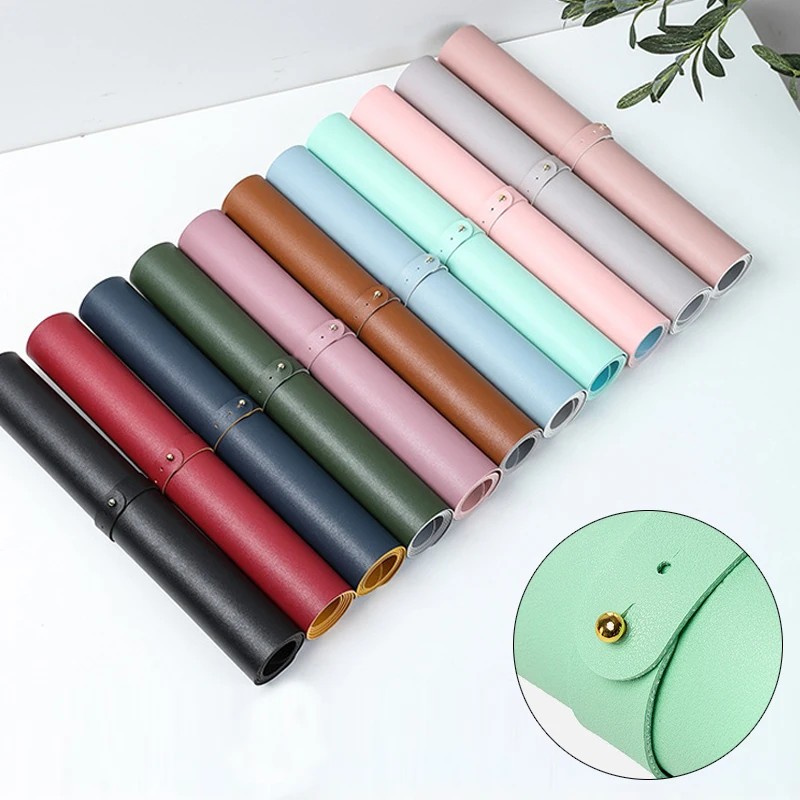 Custom Dual-Sided Multifunctional Desk Pad Waterproof Desk Blotter Protector Leather Large Desk Writing Mat Mouse Pad