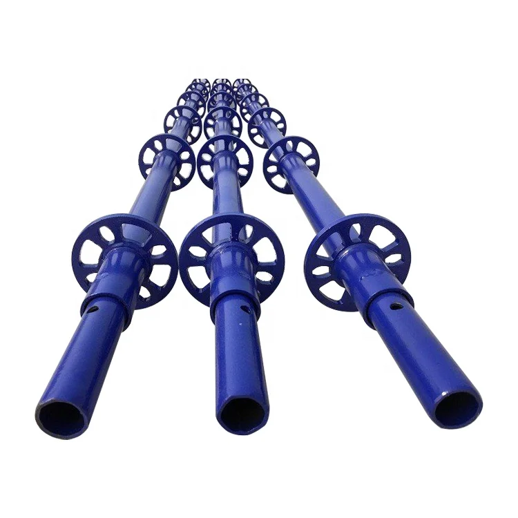 Steel Ring Lock Scaffold Hot Dip Galvanized All Round Layher Ringlock Scaffoldings