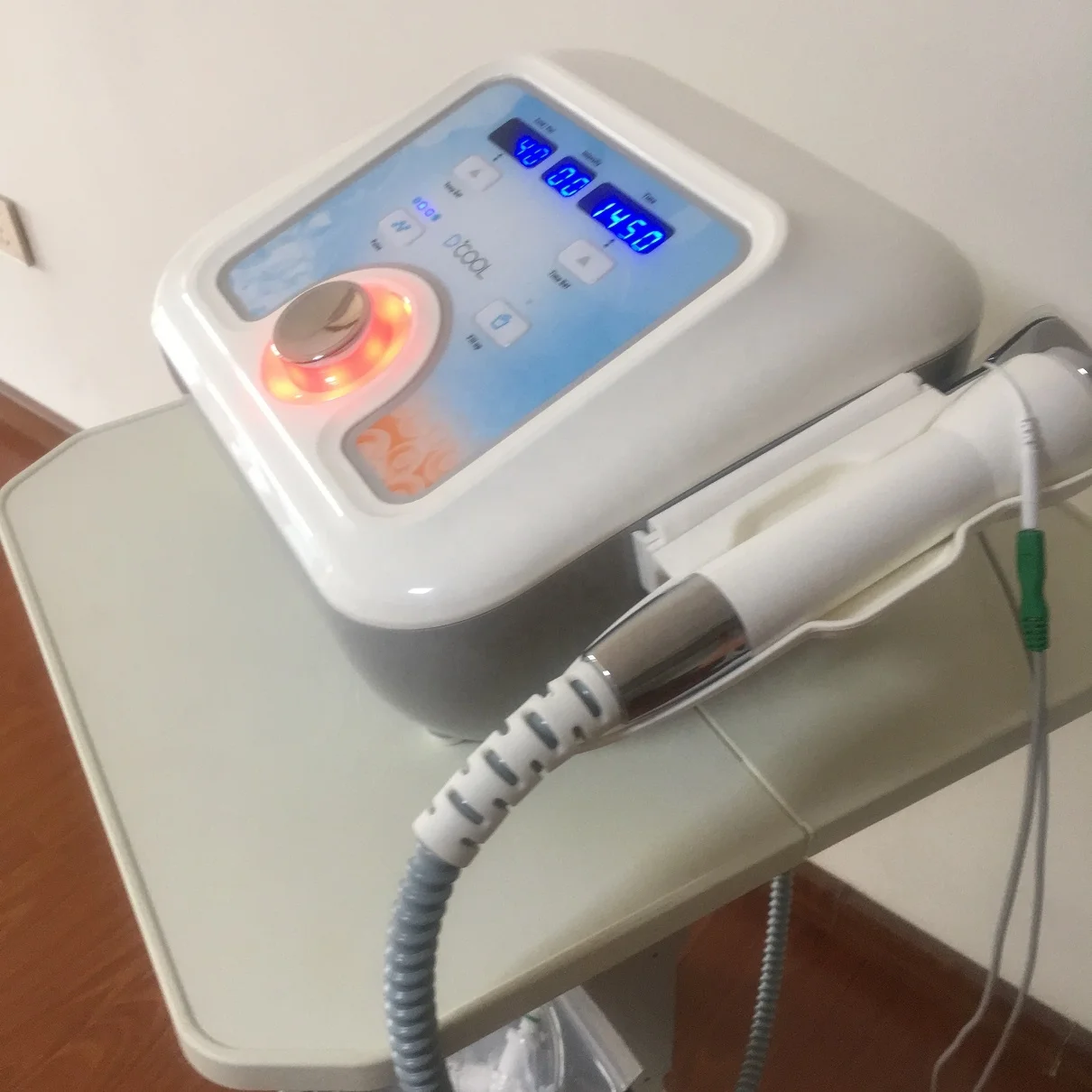 D Cool cryotherapy facial machine Portable Skin Cooling facial machine for laser treatment