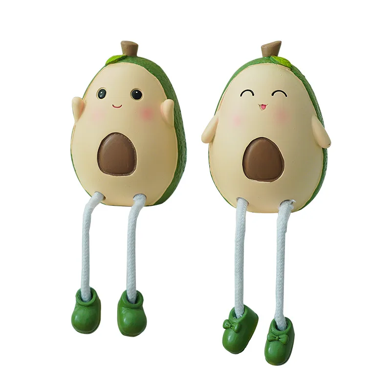 Cute Resin Hanging Feet Doll Ornaments Shelf Decorations