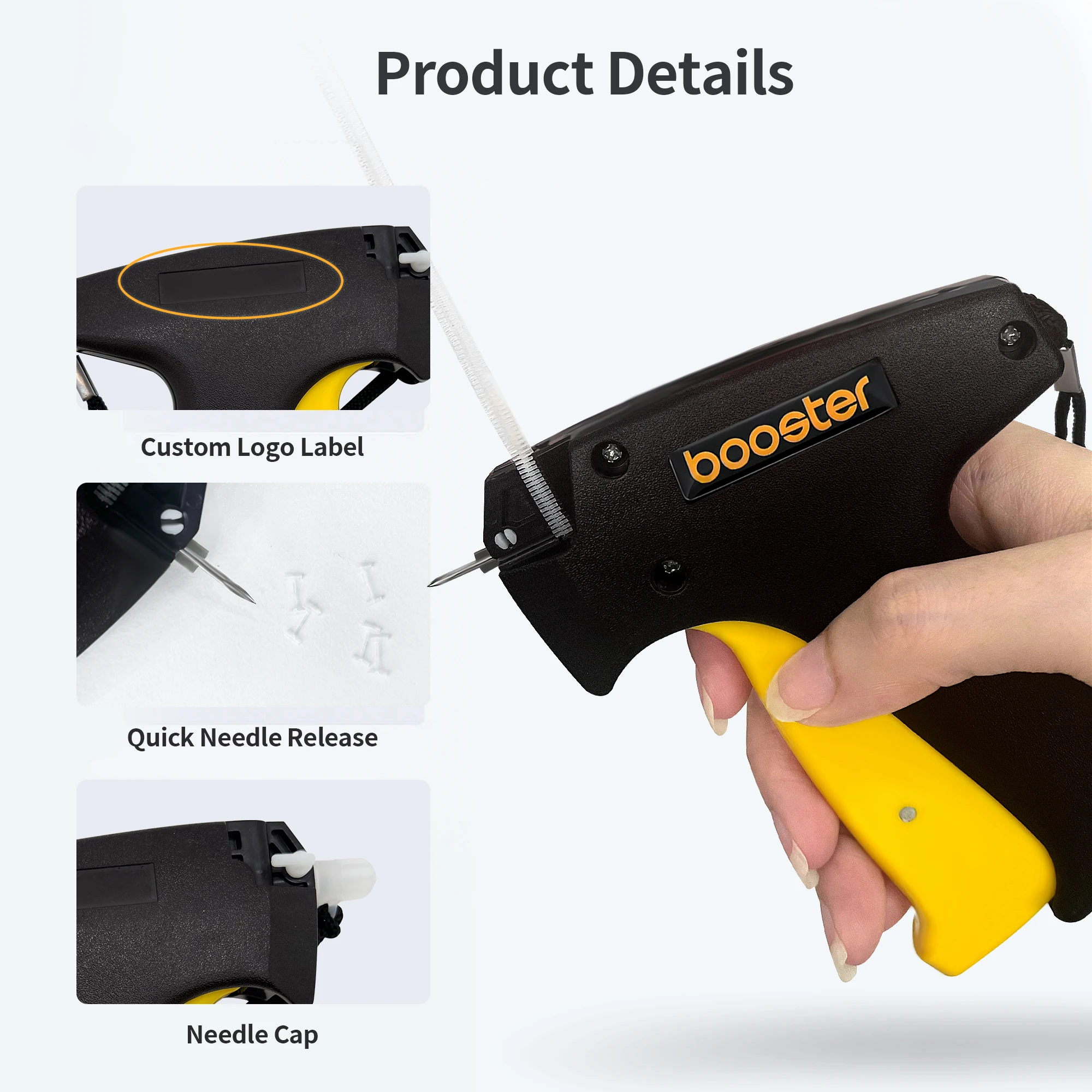 Custom Logo High Quality Clothing Stitch Gun Mini Stitch Gun Micro Stitch Gun Tagging Machine For Clothes