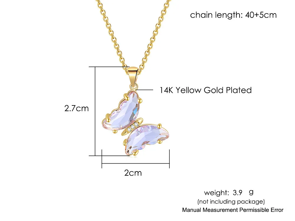 Modalen Wholesale V Triangle Stainless Steel Enamel Vintage Charm Gold Necklace