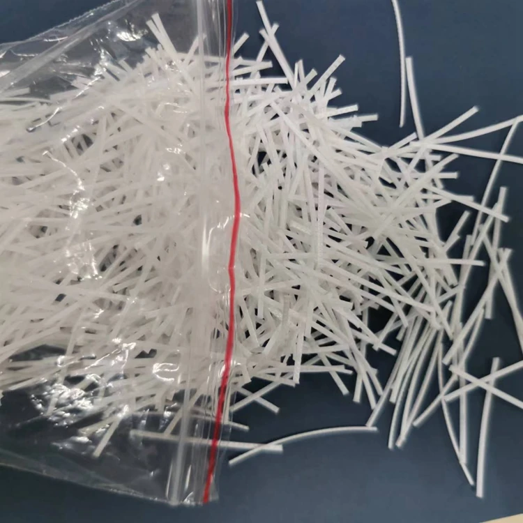 100% High Strength Construction PP Macro Fiber Filament White Polypropylene Synthetic Fiber