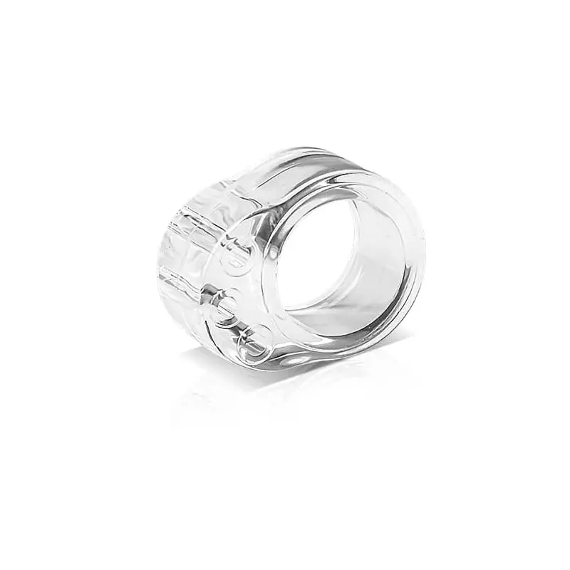 Door stopper  Clear Single hole Silicone doorknob buffer Wall Protection Wall furniture protection doorknob bumper