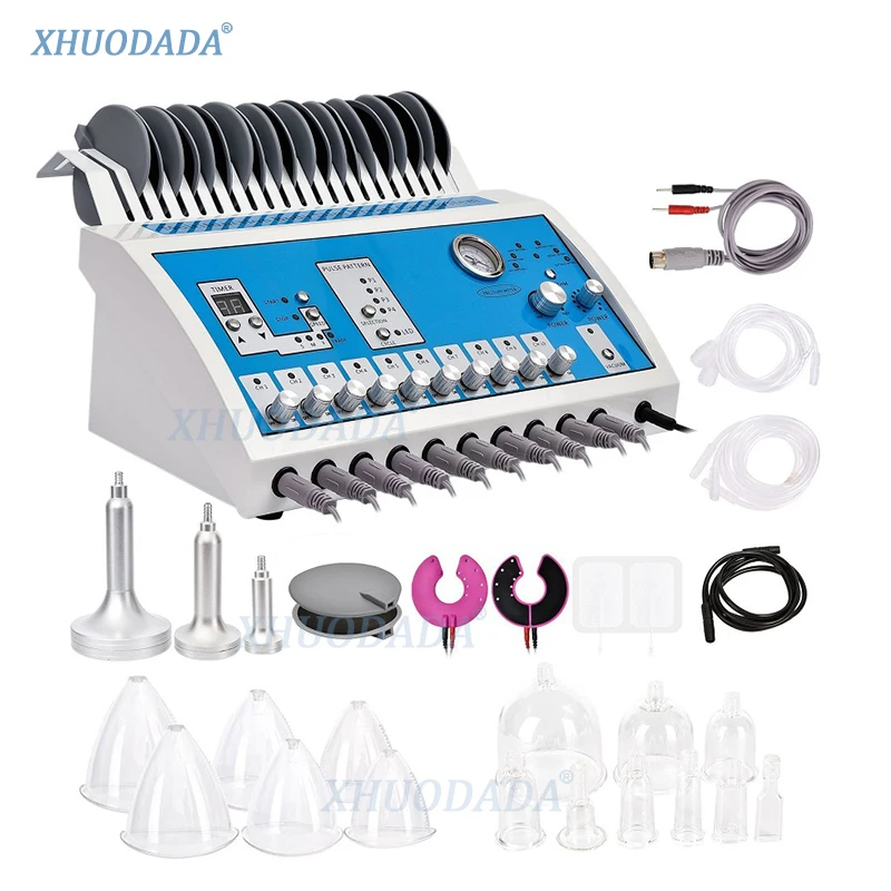 New Vacuum Negative Pressure Breast Massager EMS Physical Therapy Apparatus Postpartum Rehabilitation Apparatus Cupping Scraping