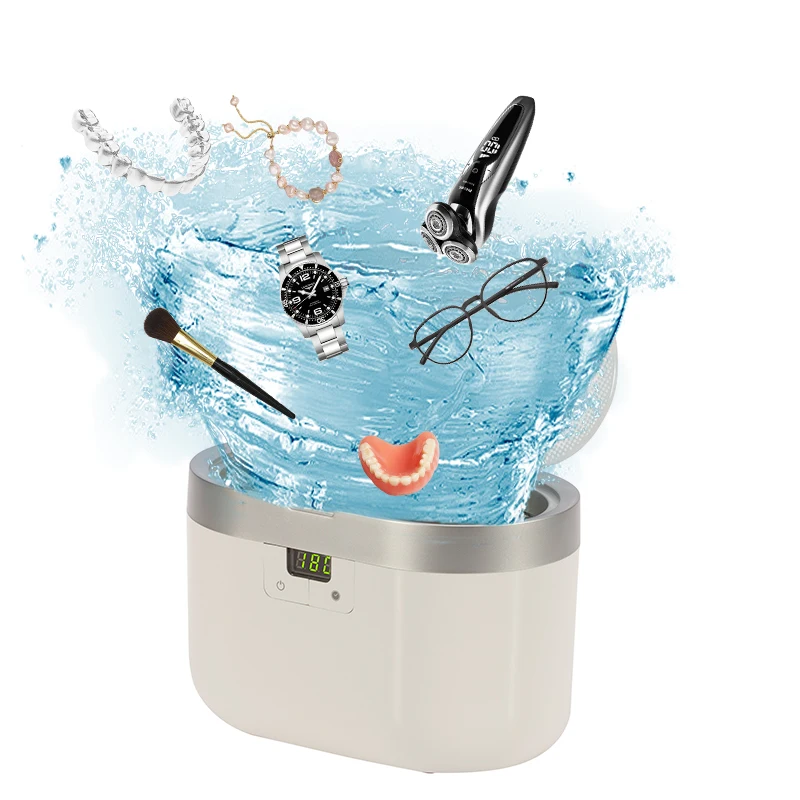 Electronic Portable Household High Frequency Jewelry Watch Glasses Cleaner with basket Codyson CD-2830