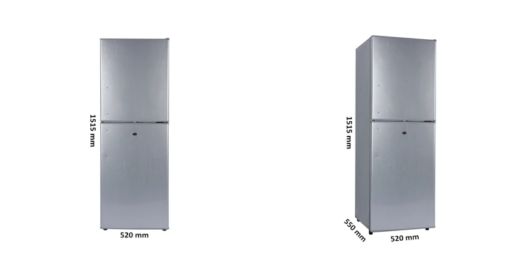 DC power energy  brand compressor upright display solar fridge capacity BCD-198