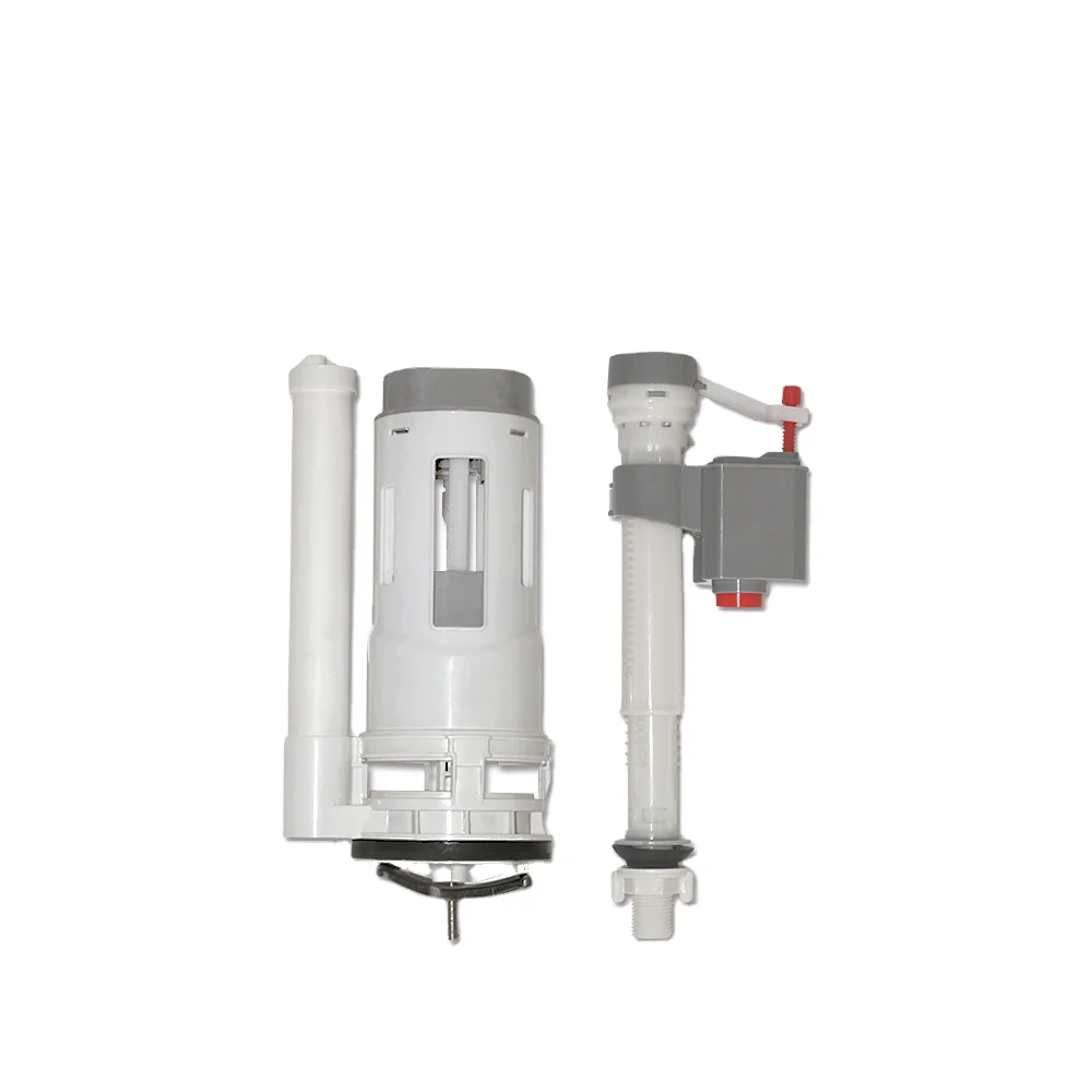 Factory Direct Wholesale Luxury Accessories Lid Hinge Accessory Toilet Cistern Flush Valve and filling valve Fitting