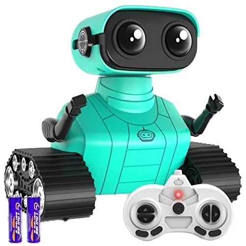 2.4GHz Electric Educational Kids Toy Robots Smart Rc Toy Dancing Music Remote Control Robot Toys With Led Eyes