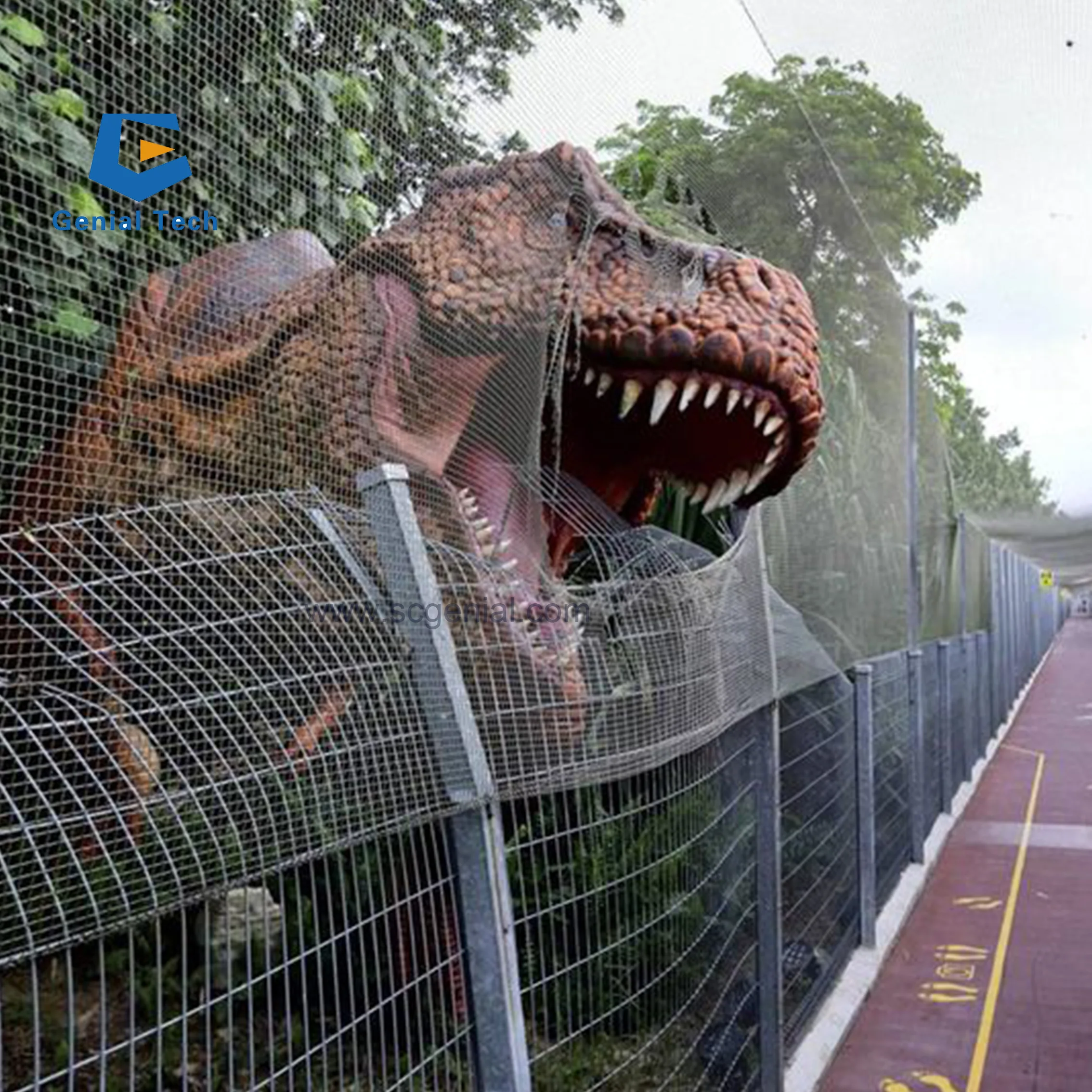 JN-Z24 реалистичный тематический парк Carnotaurus mechatronics museum качественная модель динозавра для парка приключений динозавров