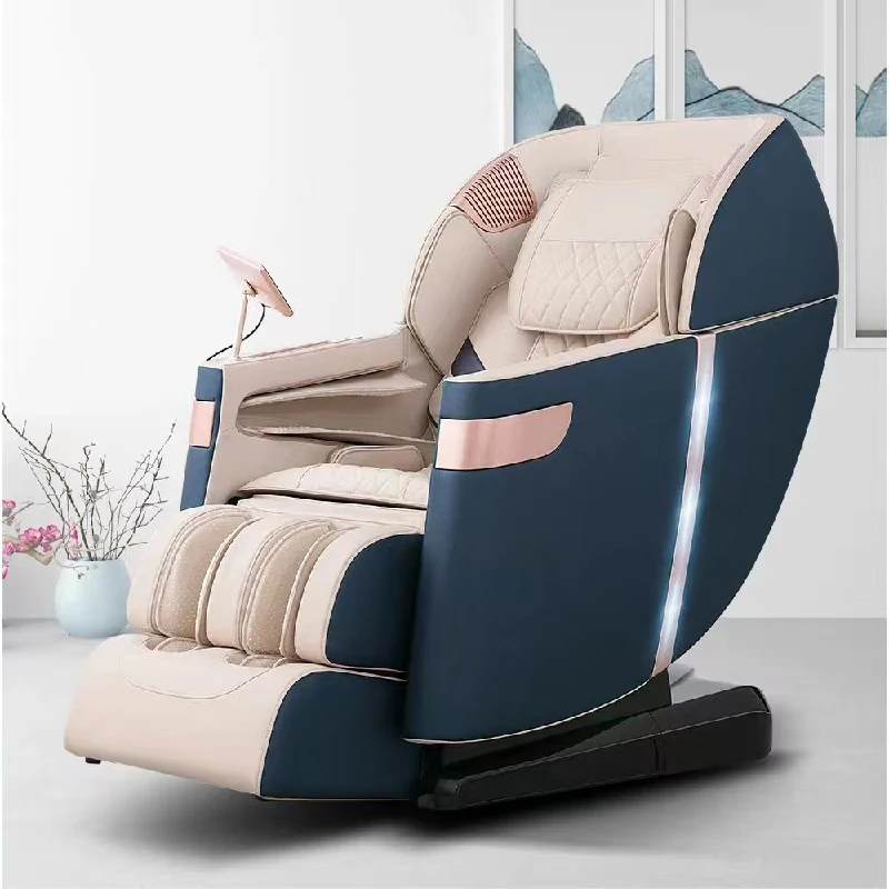 Full Body Airbag Recliner Electric Zero Gravity 3D Ai Music Luxury Shiatsu Massage Chair  for Hotel Halls