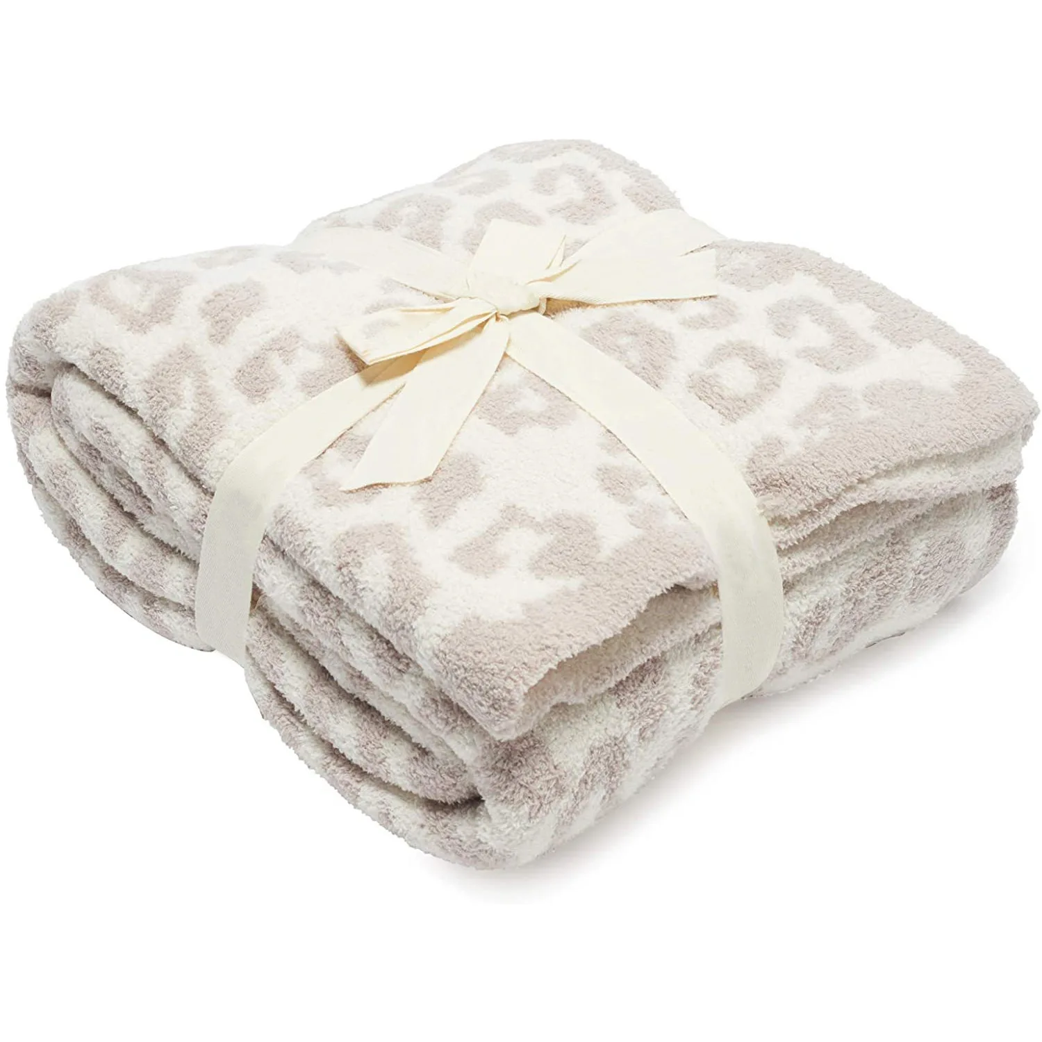 Hot Sale Custom Lightweight Super Soft Fluffy Coral Fleece Polyester Leopard Print Microfiber Knitted Throw Blanket