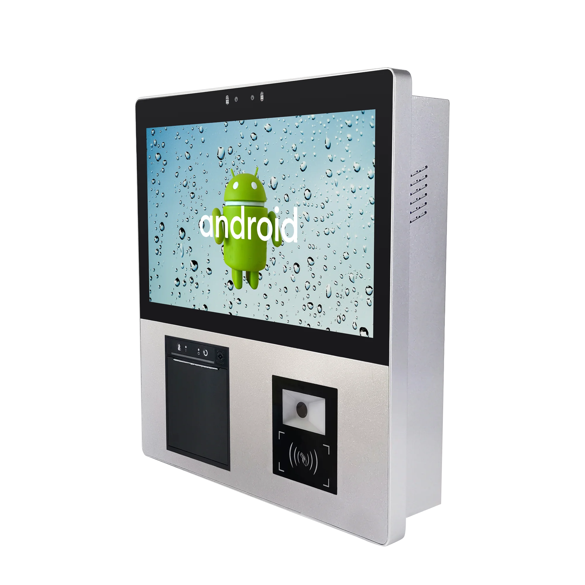 cafe pos system 15.6 inch restaurant touch screen cash register all-in-one with printer