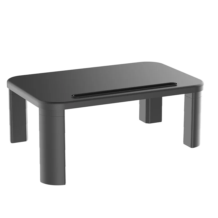 
Wooden Elegant Universal Compatibility LCD Monitor Riser Stand High Quality One-piece Wood Computer Monitor Riser Stand 