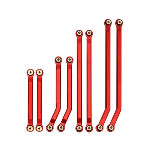 Axial SCX24  Gladiator AXI00005 CNC aluminum high clearance Upgrade Parts chassis pull rod