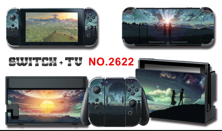 Makoto Shinkai Your Name. Weathering with you Profession Skin Sticker For Nintendo Switch