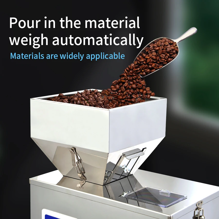 Automatic quantitative granules of nuts melons seeds rice sealing and filling machine