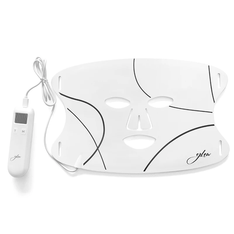 4 Colors LED Red Light Therapy Mask for Face Home SPA Bendable Silicone LED Light Therapy Face Mask  Skin Re-generation Device