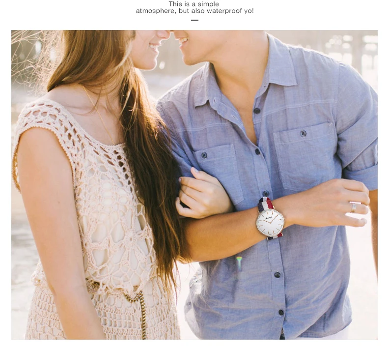 Top Minimalist Designer Unisex D Wristwatch Japan Movement Designer Couple Watches