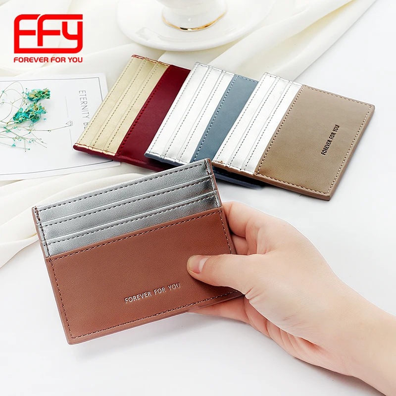 FFY NEW DESIGN NEW FASHION MINI PORTABLE OPEN CARD HOLDER WALLET FOR GIRLS